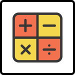 Command word 'calculate' icon